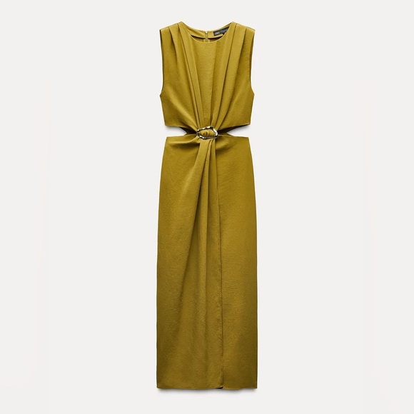 Zara Cut Out Buckle Dress - Picture 2 of 9